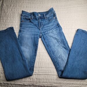 American Eagle kickboot jeans size 0